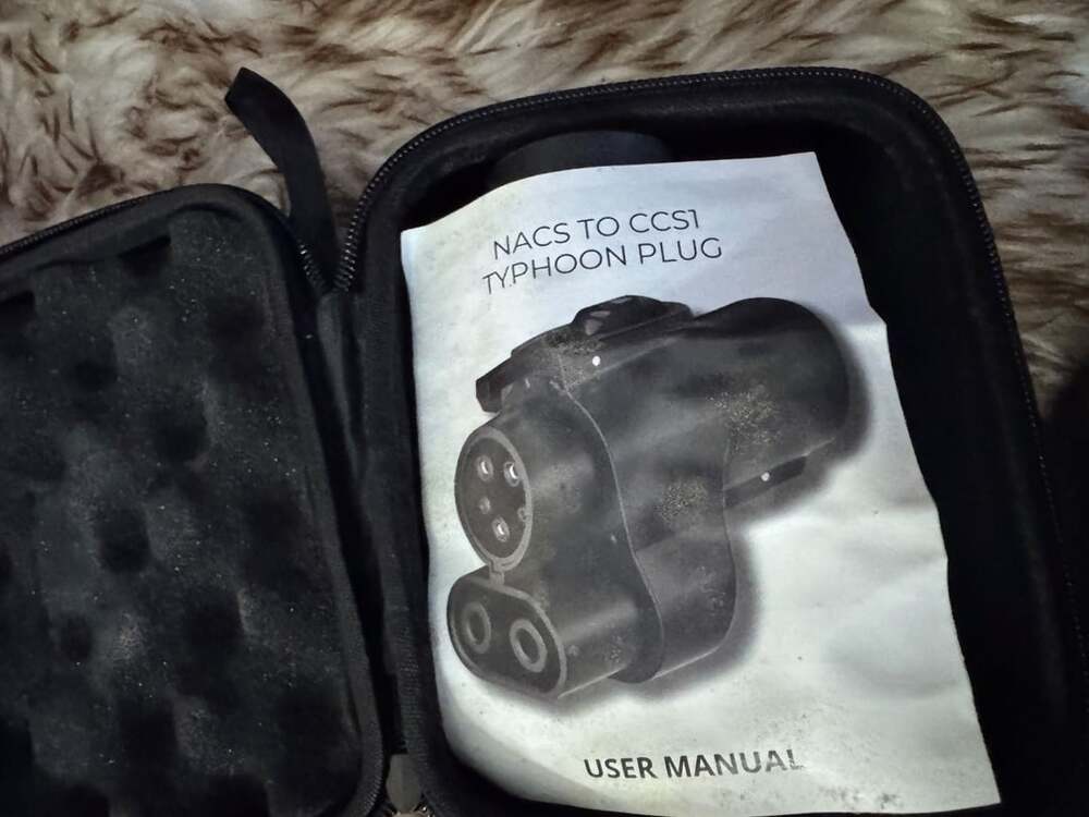 Typhoon Nacs To Ccs1 Typhoon Plug Adapter User Manual